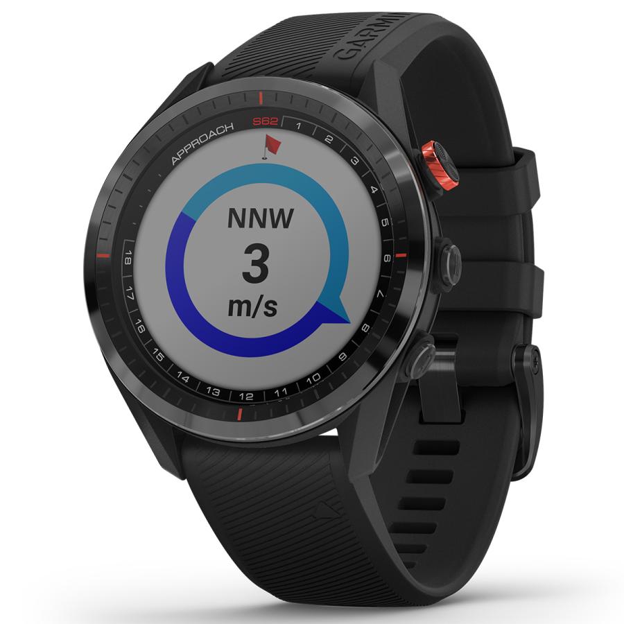 GARMIN APPROACH S62 BLACK ゴルフウォッチ - アクセサリー GARMIN APPROACH S62 BLACK ゴルフウォッチ - アクセサリー