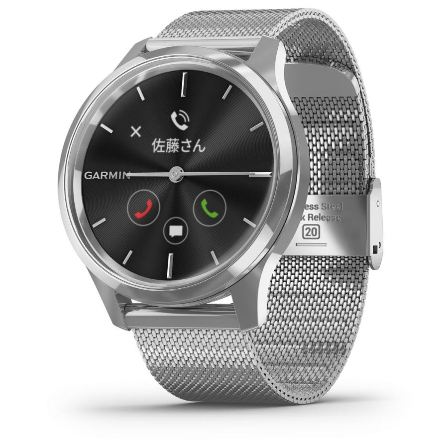 GARMIN 【24回分割手数料無料！】ガーミン vivomove Luxe スマート 