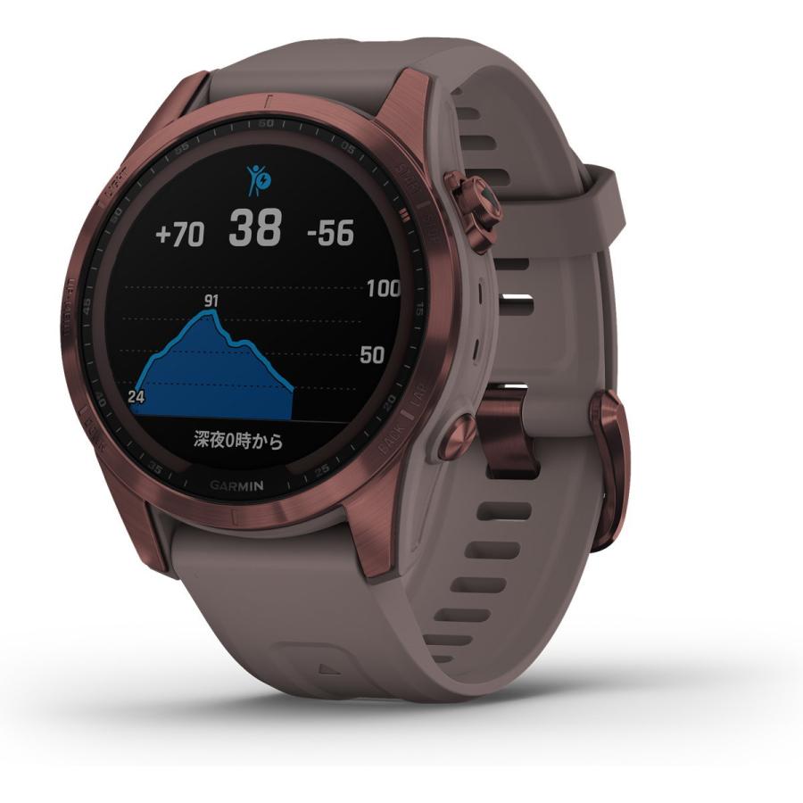 【特価販売】ガーミン GARMIN fenix 7S Dual Power フェニックス スマートウォッチ GPS ソーラー 腕時計 010-02539-52｜neel｜14