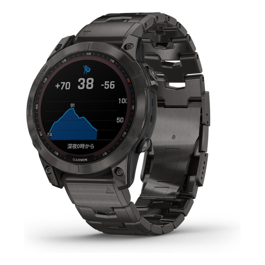 【特価販売】ガーミン GARMIN fenix 7 Dual Power フェニックス スマートウォッチ GPS ソーラー 腕時計 010-02540-48｜neel｜14