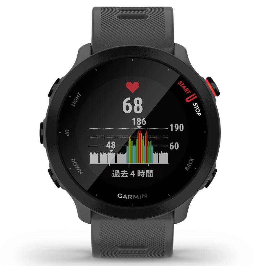 【オリジナル保護フィルム付き】ガーミン GARMIN ForeAthlete 55 フォアアスリート55 ランニングウォッチ スマートウォッチ 010-02562-43｜neel｜02