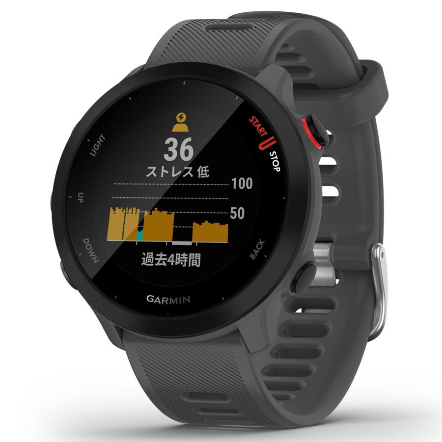 【オリジナル保護フィルム付き】ガーミン GARMIN ForeAthlete 55 フォアアスリート55 ランニングウォッチ スマートウォッチ 010-02562-43｜neel｜06