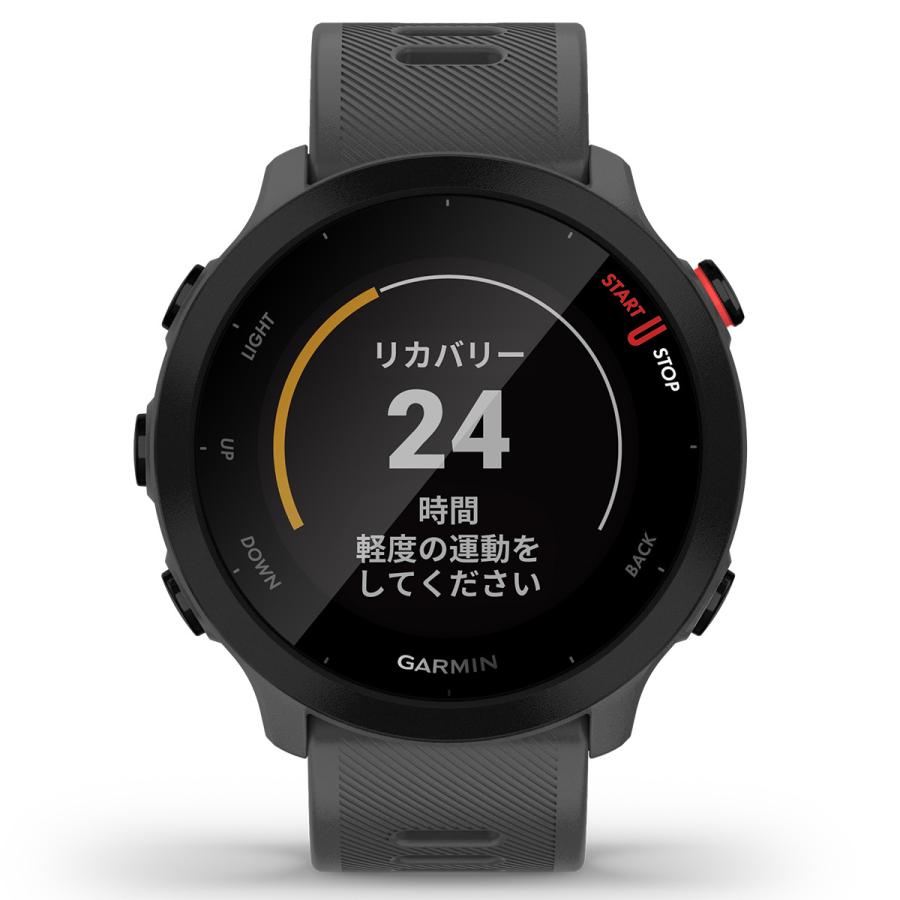 【オリジナル保護フィルム付き】ガーミン GARMIN ForeAthlete 55 フォアアスリート55 ランニングウォッチ スマートウォッチ 010-02562-43｜neel｜09