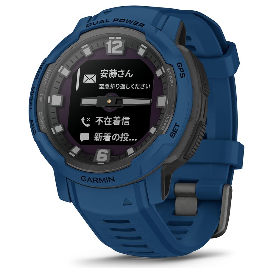 ガーミン インスティンクト Instinct 3 Dual Power | スマートウォッチ | Garmin 日本