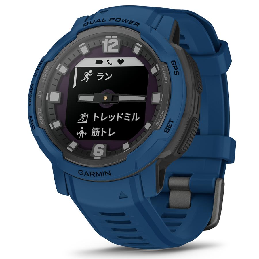 GARMIN INSTINCT ガーミン Instinct Crossover Dual Power | スマートウォッチ | Garmin 日本