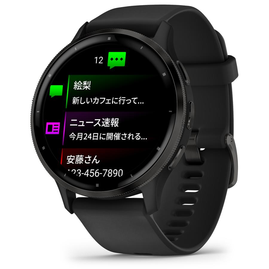 Venu ガーミン GARMIN 3 ヴェニュー3 GPS 心電図 スマート Venu ガーミン GARMIN 3 ヴェニュー3 GPS 心電図 スマート