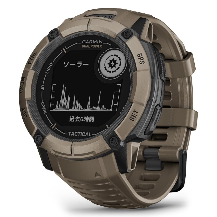 「人气商品」 ガーミン GARMIN Instinct 2X インスティンクト2X デュアルパワー 010-02805-62 GPS スマートウォッチ 腕時計 【RIZ9717541064】(34838円)