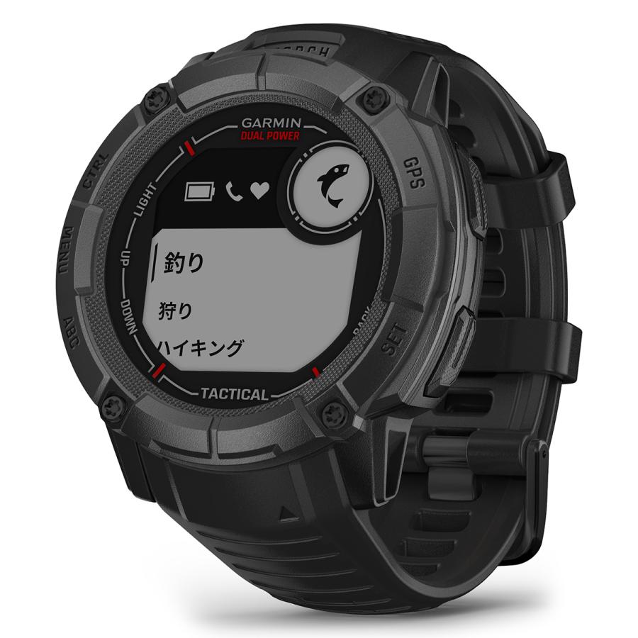 【オリジナル保護フィルム付き】ガーミン GARMIN Instinct 2X インスティンクト2X デュアルパワー 010-02805-72 GPS スマートウォッチ 腕時計｜neel｜15