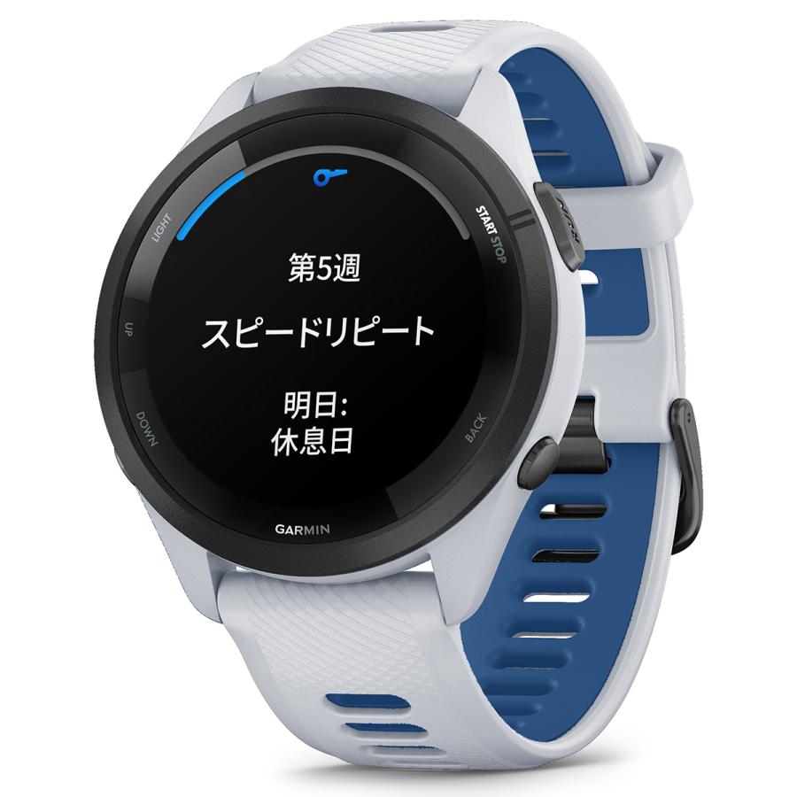 【オリジナル保護フィルム付き】ガーミン GARMIN Forerunner 265 Music フォアランナー 010-02810-41 GPS ランニング スマートウォッチ 腕時計｜neel｜16