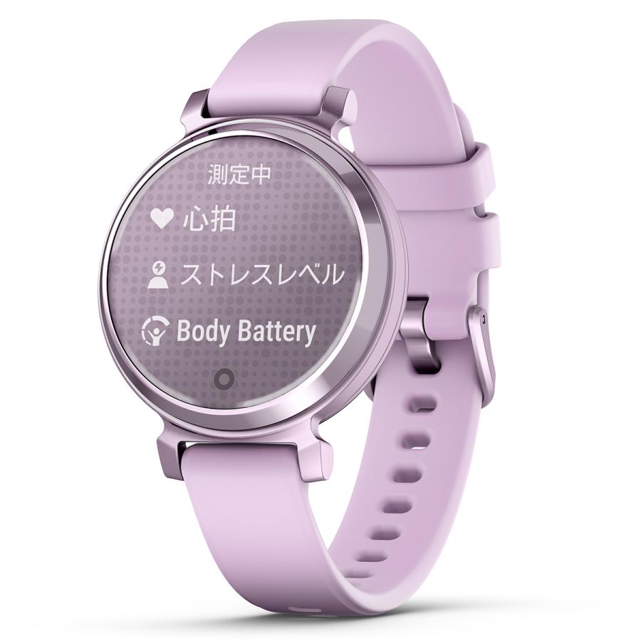 GARMINリリー スマートウォッチ パープル GARMIN ガーミン Lily 2 Sport リリー2 スポーツ GPS スマート