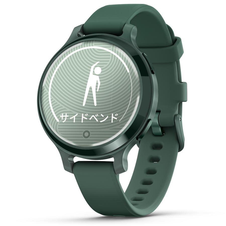 【極美品】Garmin Lily2 Active ガーミン 腕時計 本体 lily2_Classic_TanLeatherCreamG