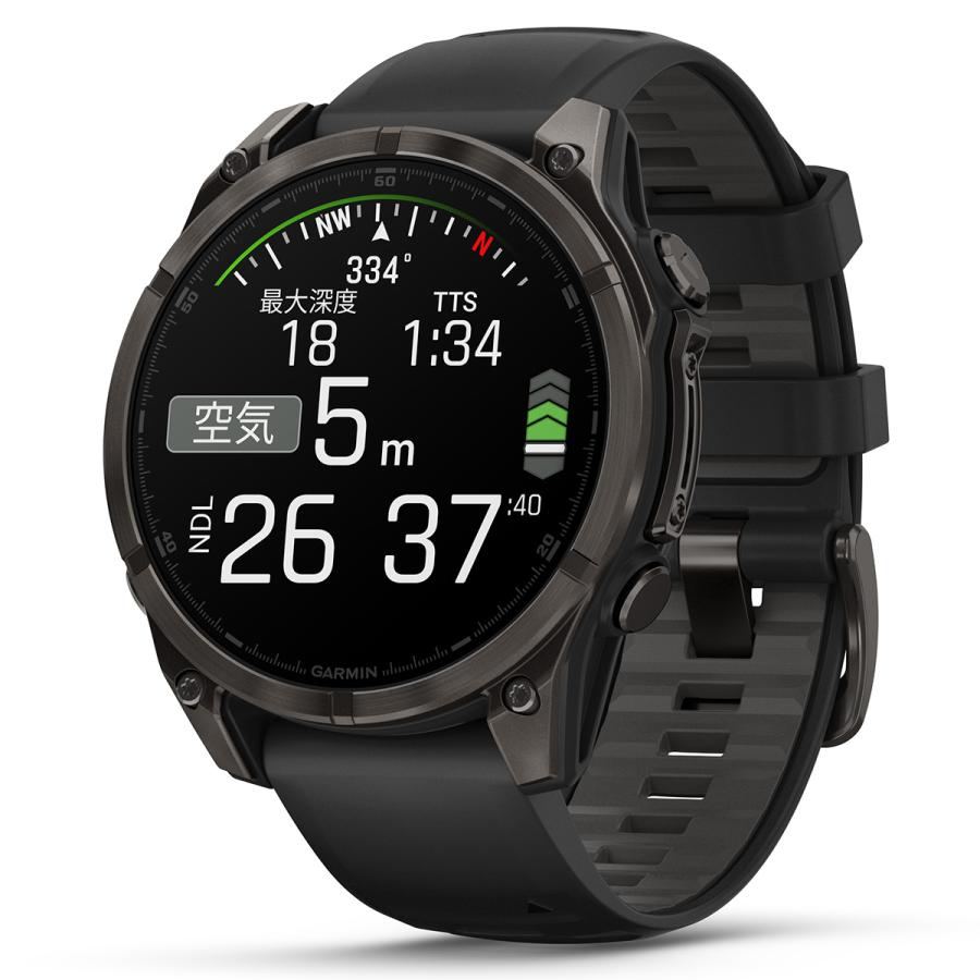 ガーミン GARMIN fenix 8 AMOLED 47mm フェニックス8 アモレッド GPS 
