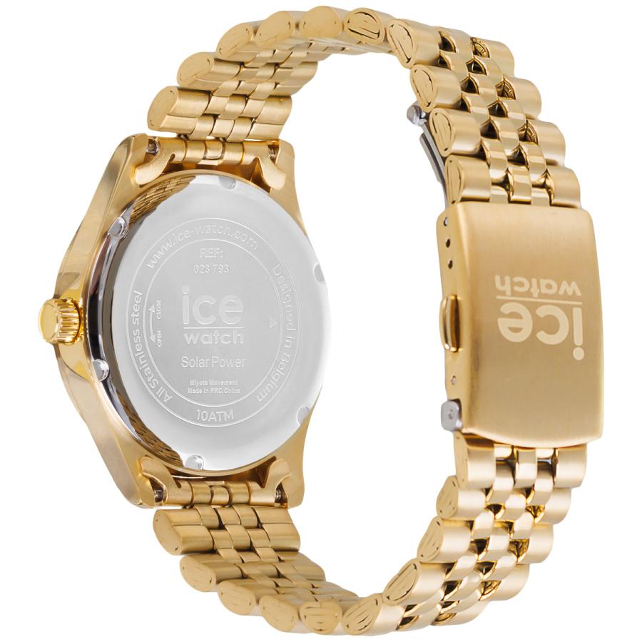 アイススティール アイスウォッチ ICE-WATCH 腕時計 ソーラー ゴールド 