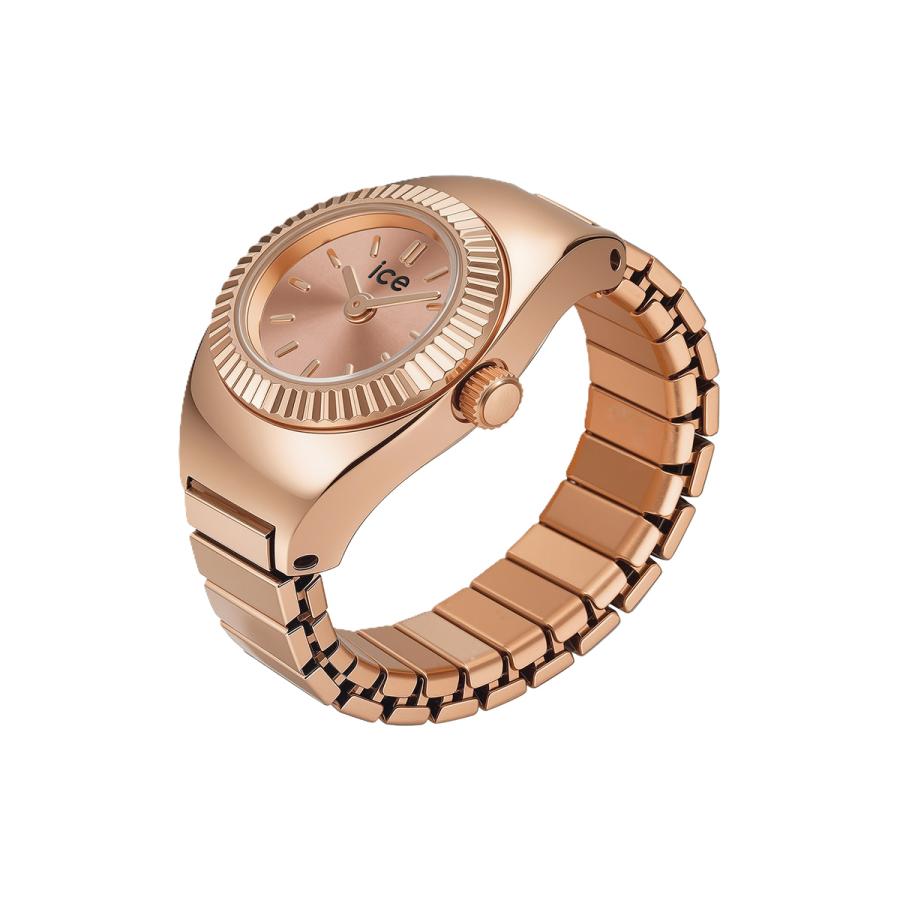 ice watch リングウォッチ「シュシュ」。ローズ-ゴールド:025519 ICE WATCH（アイスウォッチ） ICE-Watch リングウォッチ ウォッチ