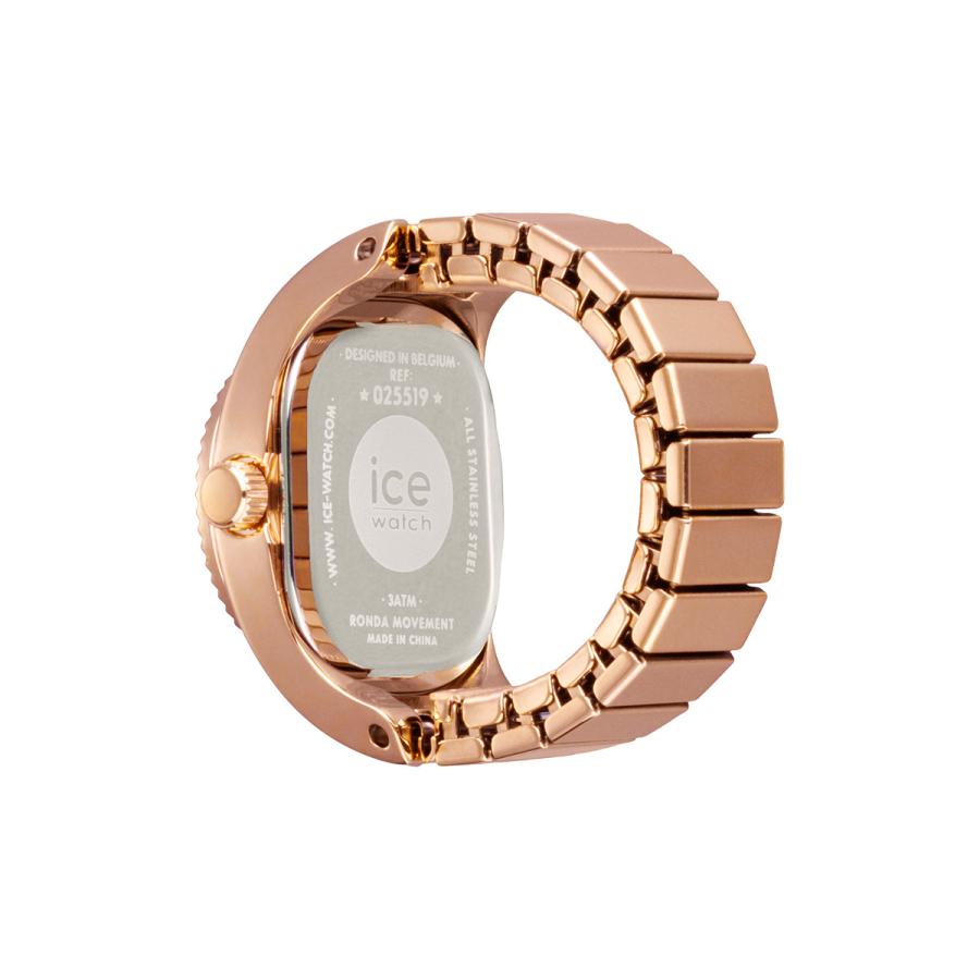 ice watch リングウォッチ「シュシュ」。ローズ-ゴールド:025519 ICE WATCH（アイスウォッチ） ICE-Watch リングウォッチ ウォッチ