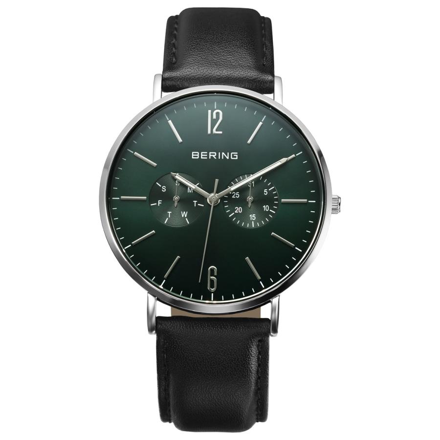 [R7/6月購入美品]BERINGベーリング・チェンジス40mmディープグリーン BERING（ベーリング） 腕時計 チェンジズ ディープグリーン Changes