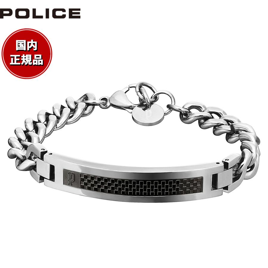 ポリス(POLICE) ブレスレット DETROIT デトロイト 25141BSS01 POLICE ポリス ブレスレット DETROIT 25141BSS01 : neelセレクト