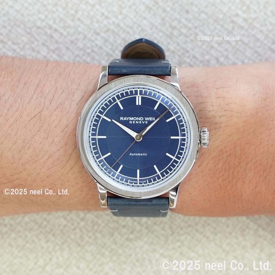 美品 RAYMOND WEIL クォーツ 5488-STC-50001 腕時計青 5488-STC-50001
