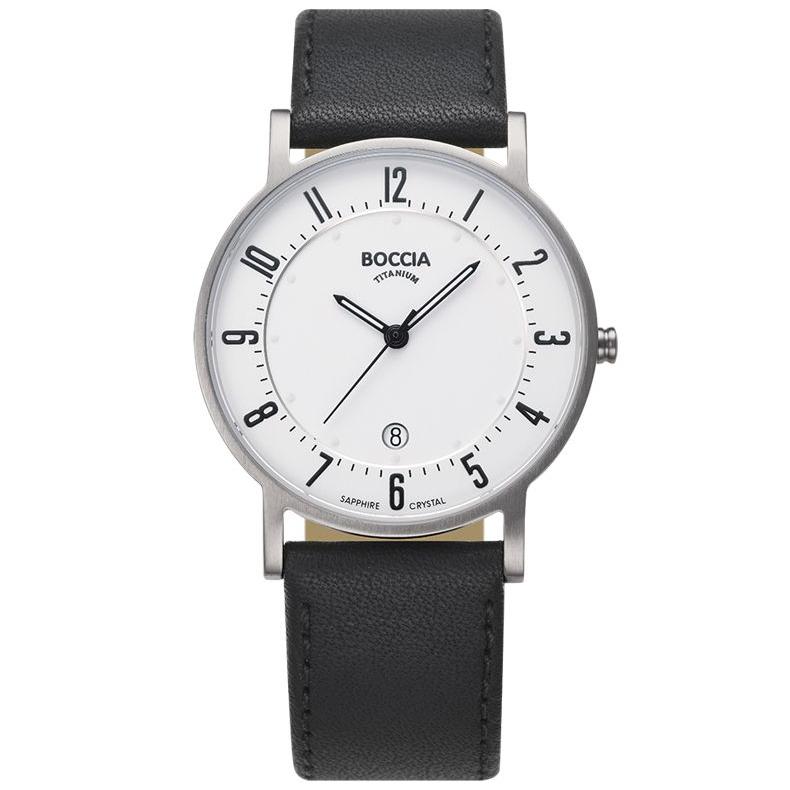 【新品電池】BOCCIA TITANIUM チタン メンズ腕時計 BOCCIA TITANIUM（ボッチアチタニウム） ボッチア チタニウム 腕時計