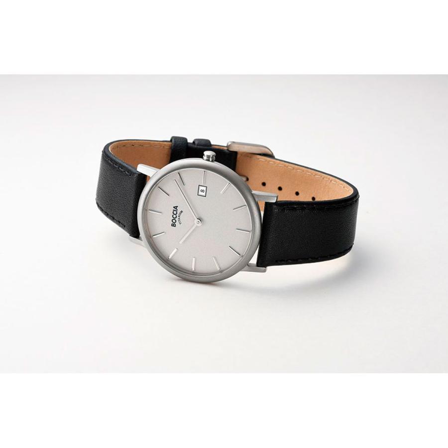BOCCIA TITANIUM ボッチア チタニウム 腕時計 メンズ 3637-01
