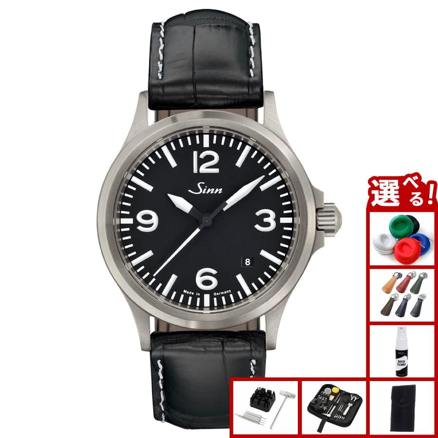 Sinn 556a 自動巻き腕時計 ブラック Sinn（ジン） （豪華おまけ有） 556.A 自動巻き 腕時計 メンズ