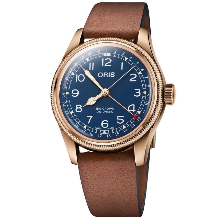 オリス ORIS ビッグクラウン ブロンズ ポインターデイト 腕時計 メンズ 