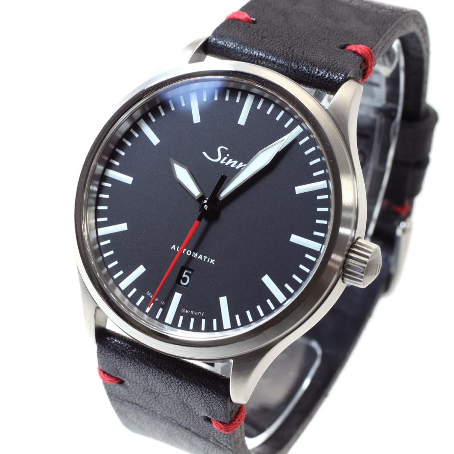 Sinn ジン 836 自動巻 腕時計 メンズ インストゥルメント ウォッチ カウレザーストラップ ドイツ製｜neel｜02