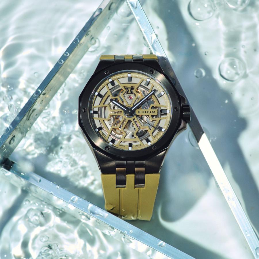 デルフィン （ノベルティー付き）エドックス EDOX オリジナル メカノ 