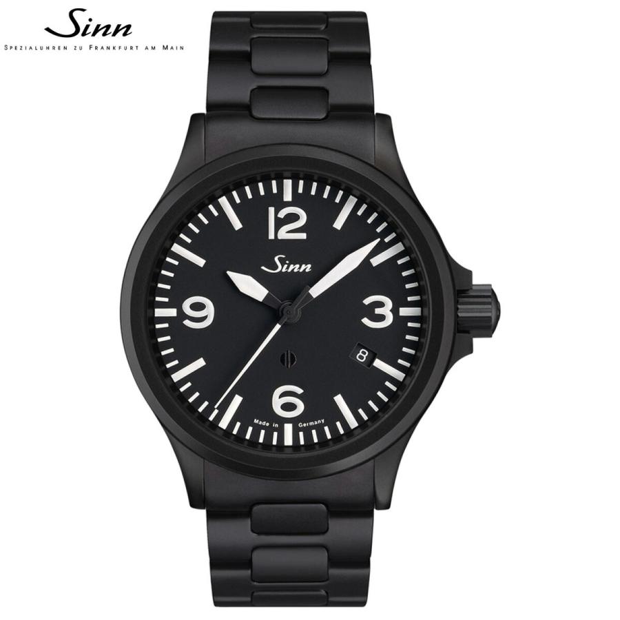 SINNドイツ自動巻き 腕時計 黒 シリコンバンド Sinn（ジン） （豪華おまけ有） 856.B.S 自動巻 時計 インストゥル