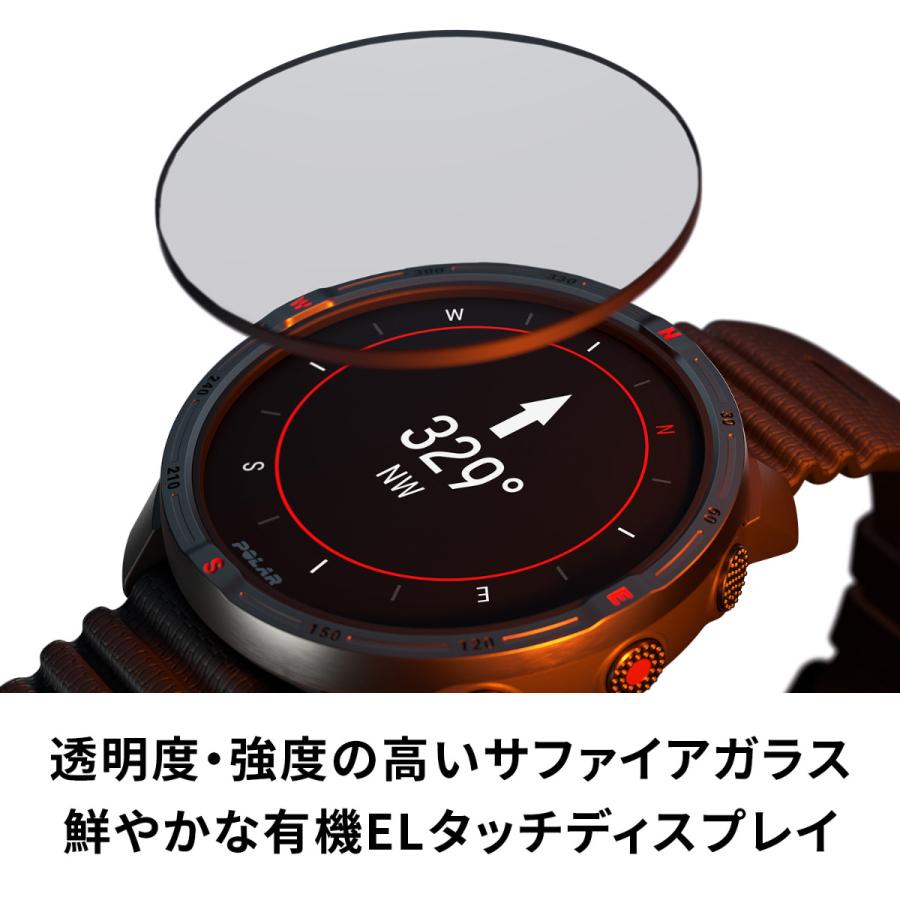 （ノベルティー付き）ポラール POLAR Grit X2 ナイトブラック S-L 腕時計 スマートウォッチ 900115134_3