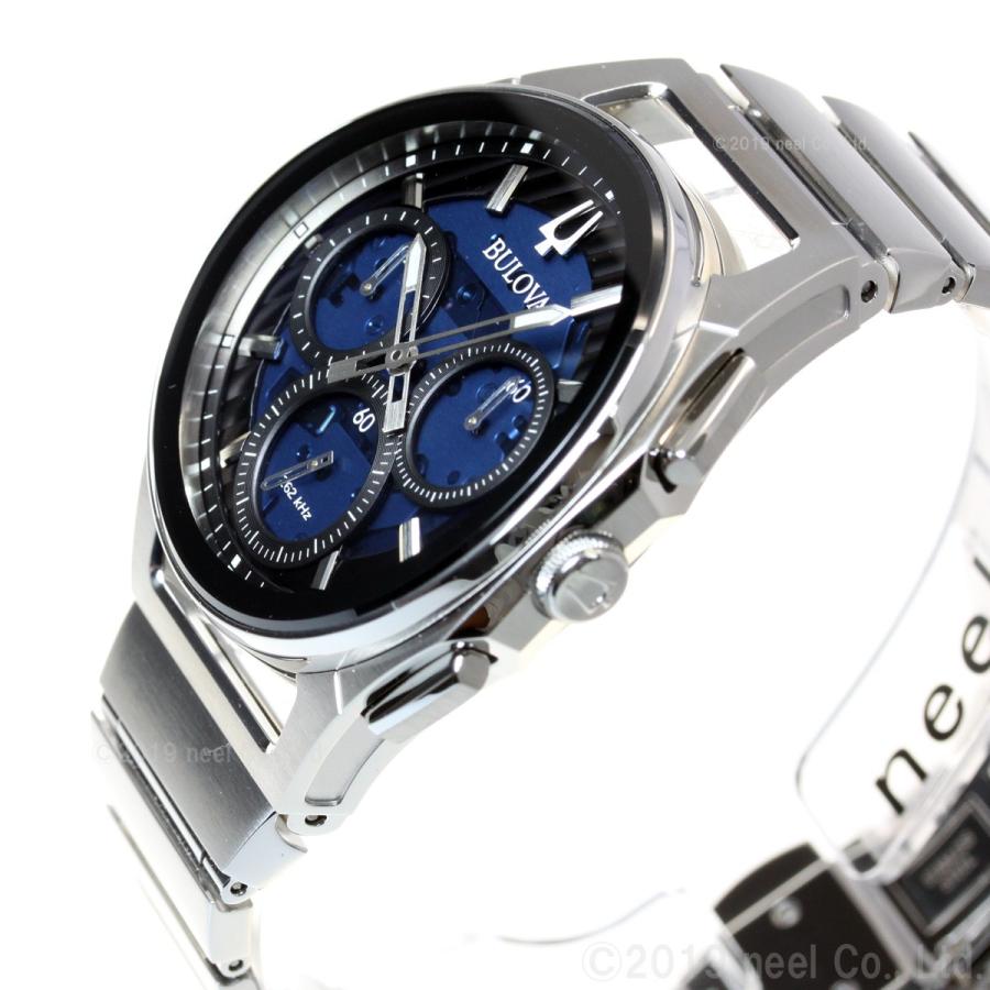 BULOVA （豪華おまけ有） ブローバ 腕時計 メンズ カーブ クロノ