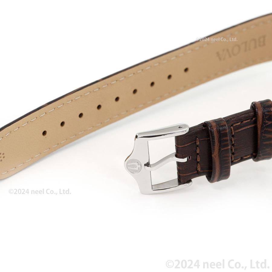 ブローバ スクエア 自動巻き 純正尾錠付き