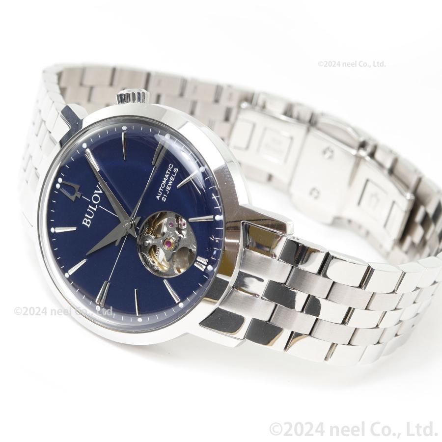 BULOVA （ノベルティー付き）ブローバ 腕時計 メンズ 自動巻き