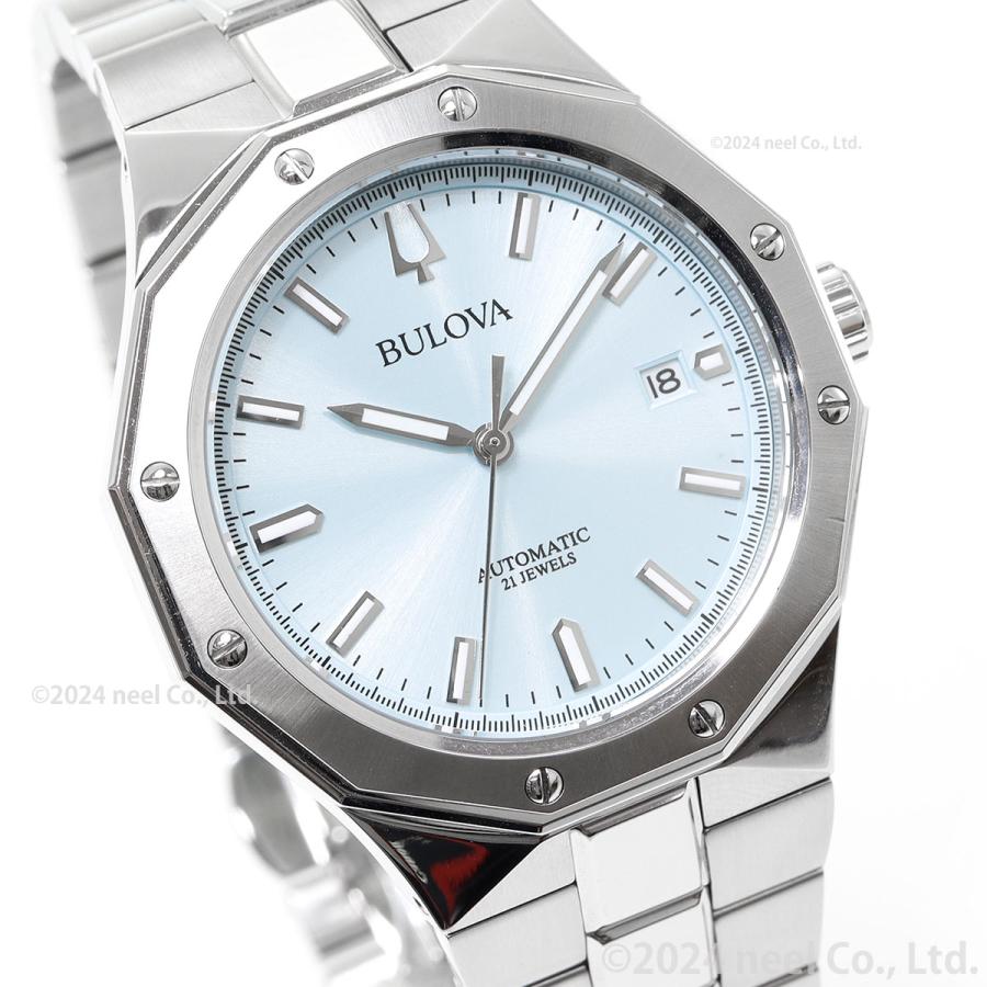 早い者勝ち！【Bulova】 自動巻き腕時計 シルバー 早い者勝ち！【Bulova】 自動巻き腕時計 シルバー