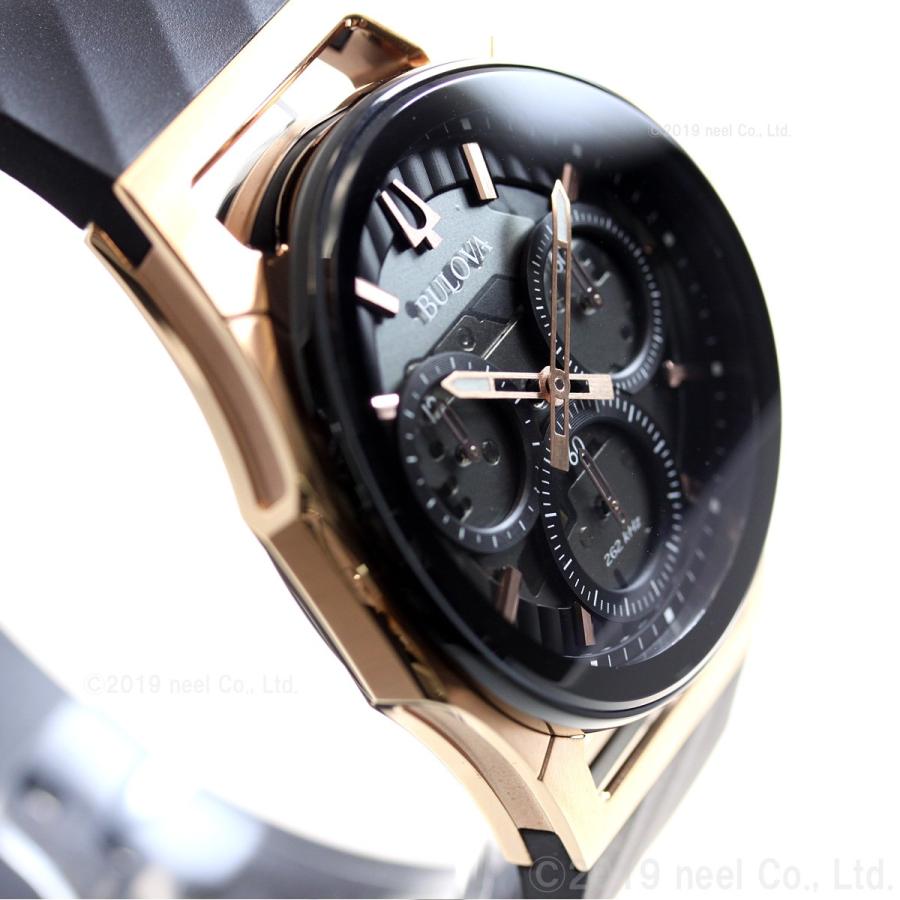 BULOVA（ブローバ） （豪華おまけ有） 腕時計 メンズ カーブ クロノ