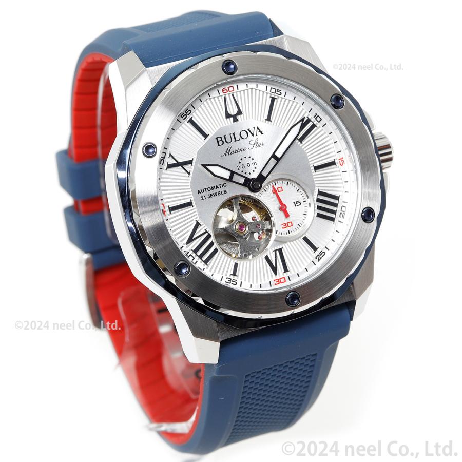 Marine Star （豪華おまけ有） ブローバ BULOVA 腕時計 メンズ 自動