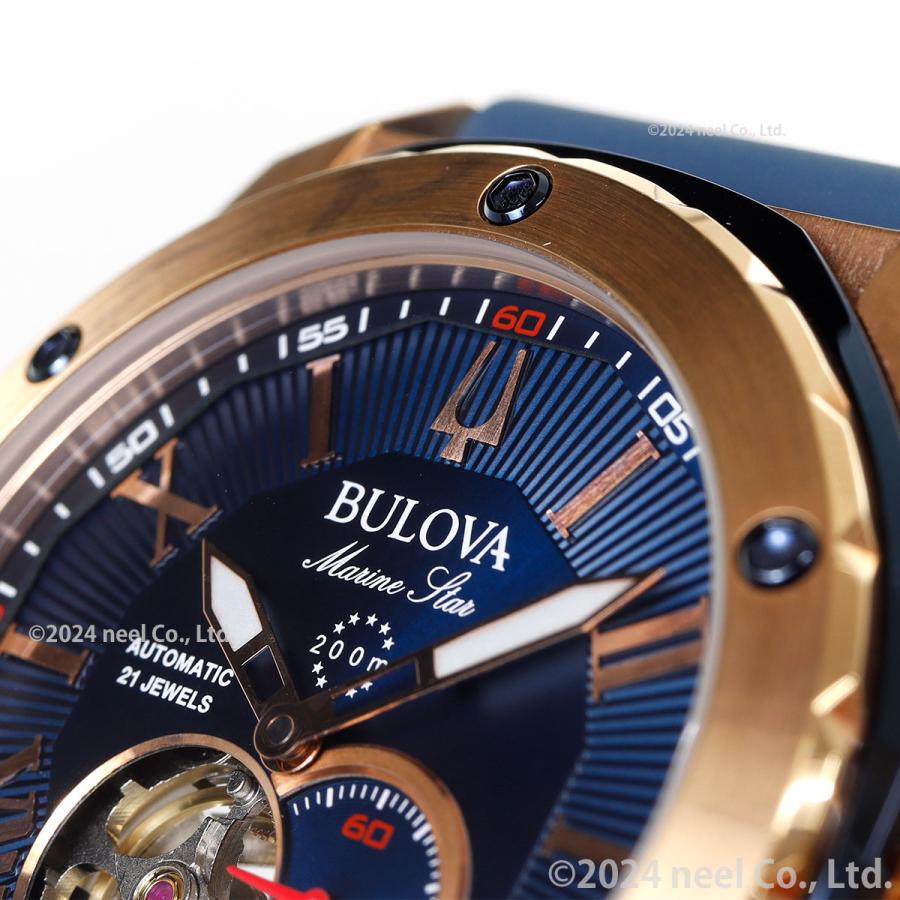 Marine Star （豪華おまけ有） ブローバ BULOVA 腕時計 メンズ 自動