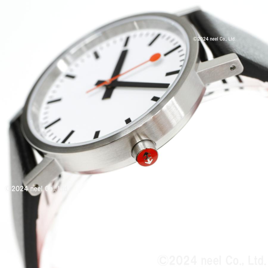 本物駅時計デザイン モンディーン クラシック ピュア 36mm MONDAINE モンディーン MONDAINE 腕時計 メンズ レディース クラシック