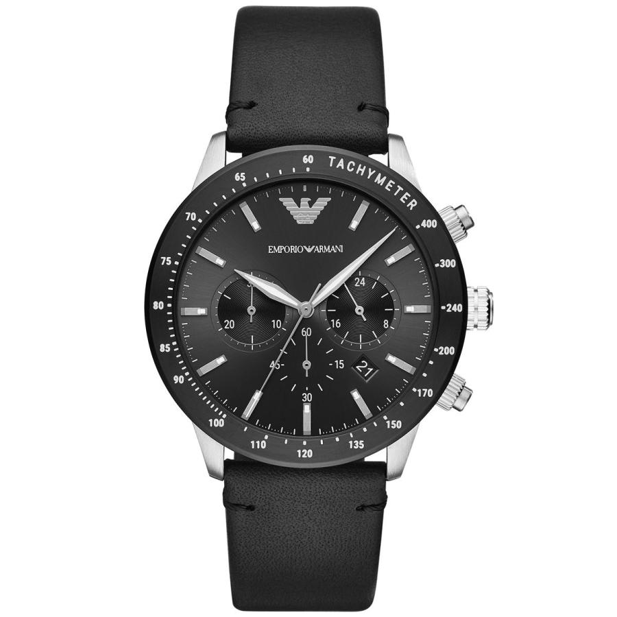 EMPORIO ARMANI エンポリオアルマーニ 腕時計 メンズ クロノグラフ