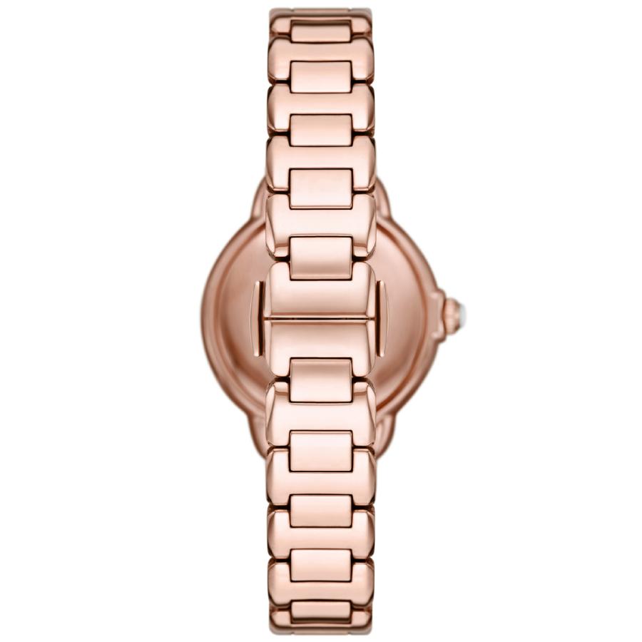 EMPORIO ARMANI エンポリオアルマーニ 腕時計 レディース 三針 ローズ
