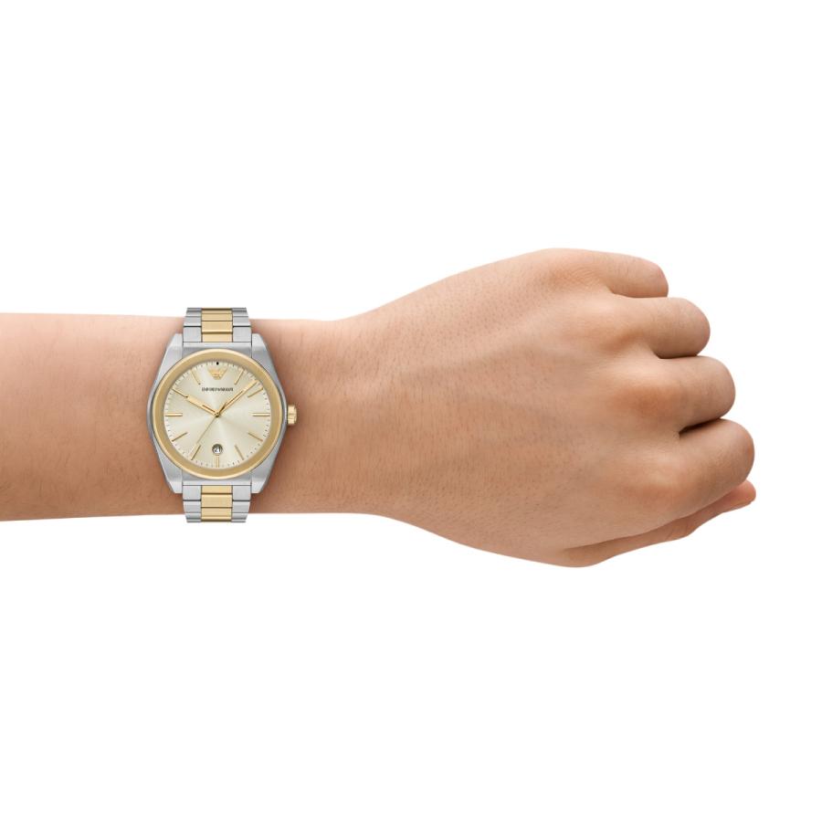 EMPORIO ARMANI （ノベルティー付き）エンポリオアルマーニ 腕時計 3針