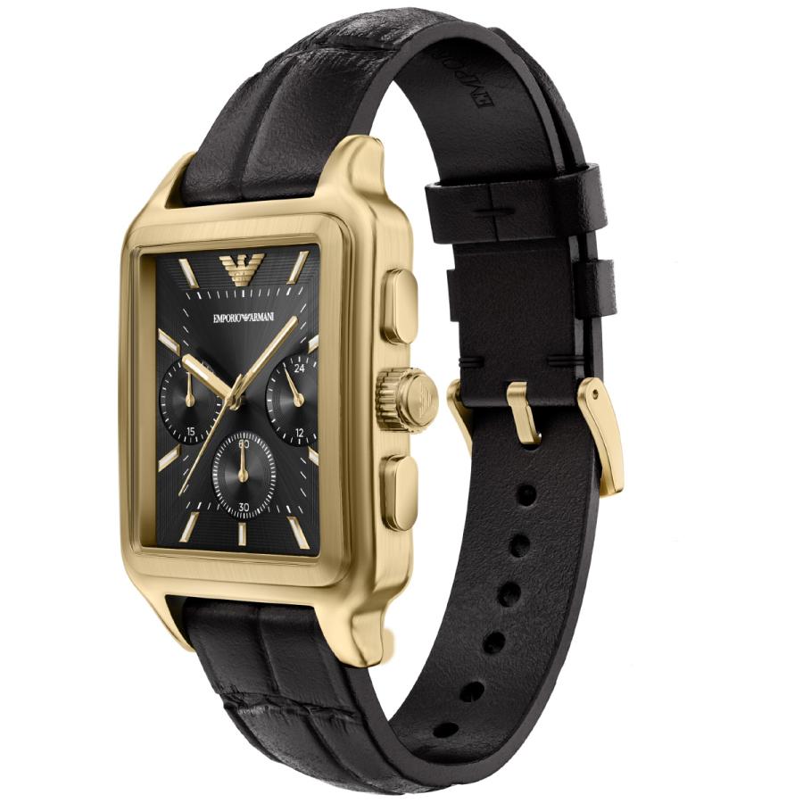 （ノベルティー付き）エンポリオアルマーニ EMPORIO ARMANI 腕時計 メンズ クロノグラフ レザー AR11753の画像