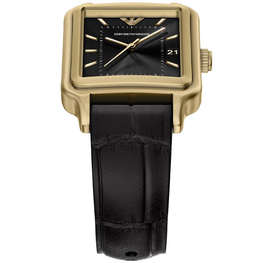 （ノベルティー付き）エンポリオアルマーニ EMPORIO ARMANI 腕時計 メンズ レザー AR11757の画像