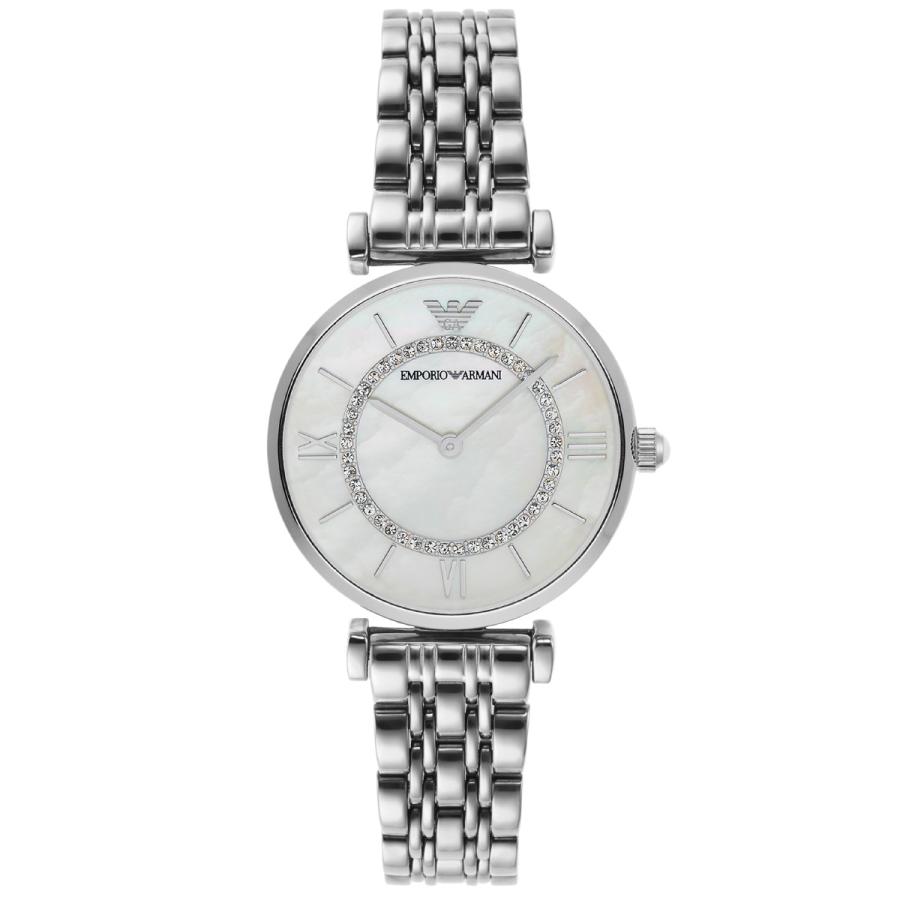エンポリオアルマーニ EMPORIO ARMANI 腕時計 レディース ステンレススチールウォッチ AR1908の画像