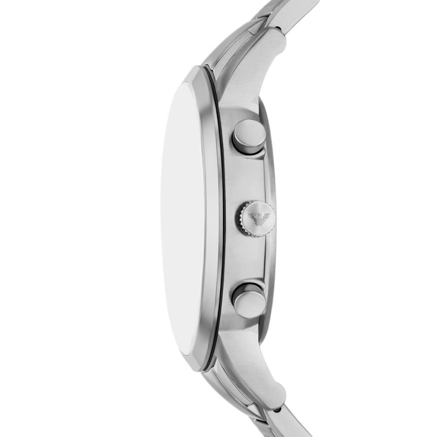 （ノベルティー付き）エンポリオアルマーニ EMPORIO ARMANI 腕時計 メンズ クロノグラフ ステンレス AR80081SETの画像