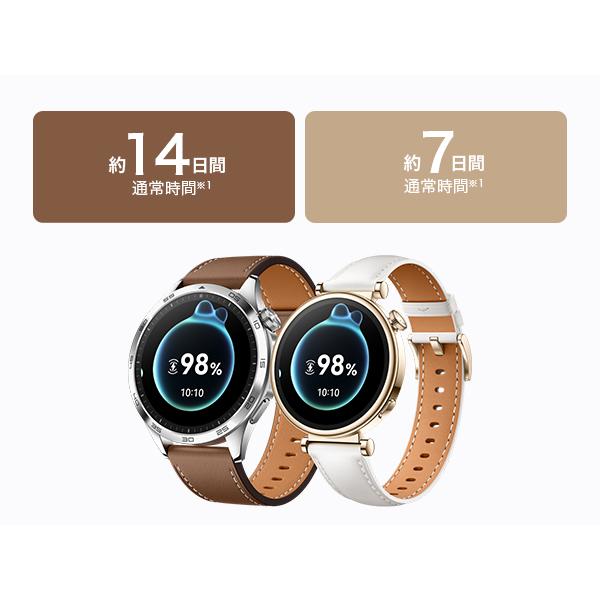 倍々+5倍！最大ポイント26倍！本日限定！ファーウェイ HUAWEI スマートウォッチ WATCH GT4 41mm ARAB19-BK ウェアラブル 腕時計 メンズ レディース｜neel｜16