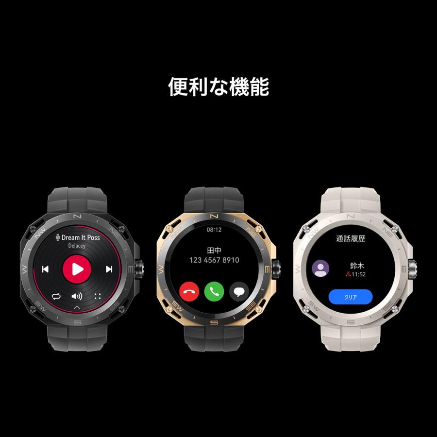 ファーウェイ HUAWEI スマートウォッチ GT Cyber ARNOLD-B19-BK 