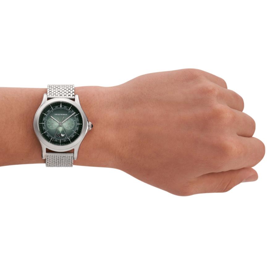 （ノベルティー付き）エンポリオアルマーニ EMPORIO ARMANI 腕時計 メンズ ステンレススチールウォッチ ARS4210の画像