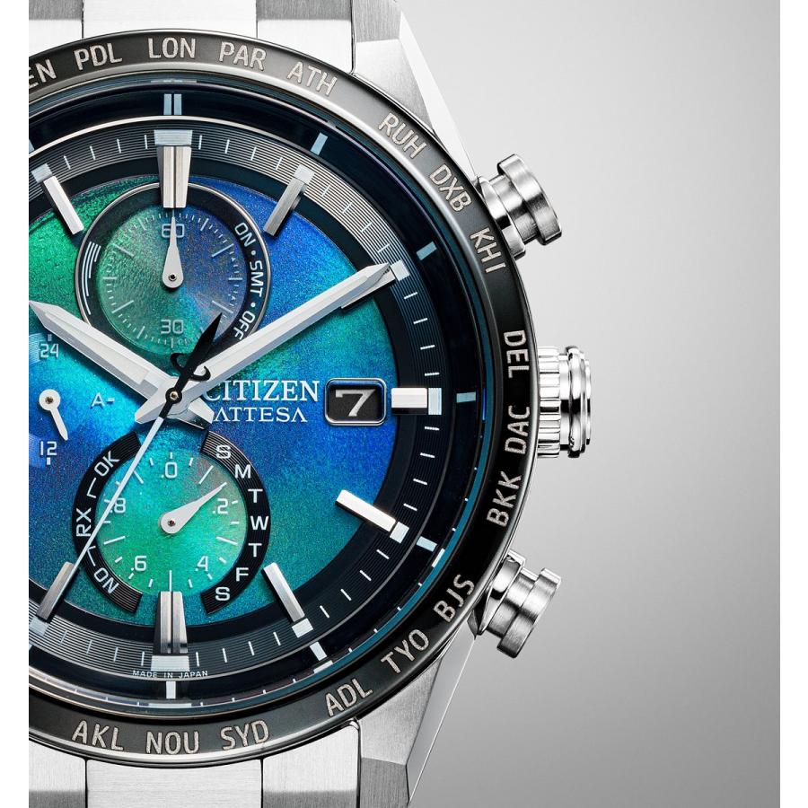 海外品 CITIZEN UNIT with BLUE シチズン アテッサ エコドライブ 電波時計 限定モデル 腕時計 AT8188-64L 【QGW1369236129】(49088円)