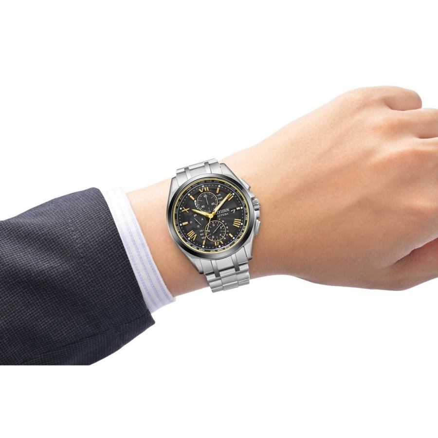 ACT Line シチズン アテッサ エコ ドライブ 電波時計 限定 メンズ